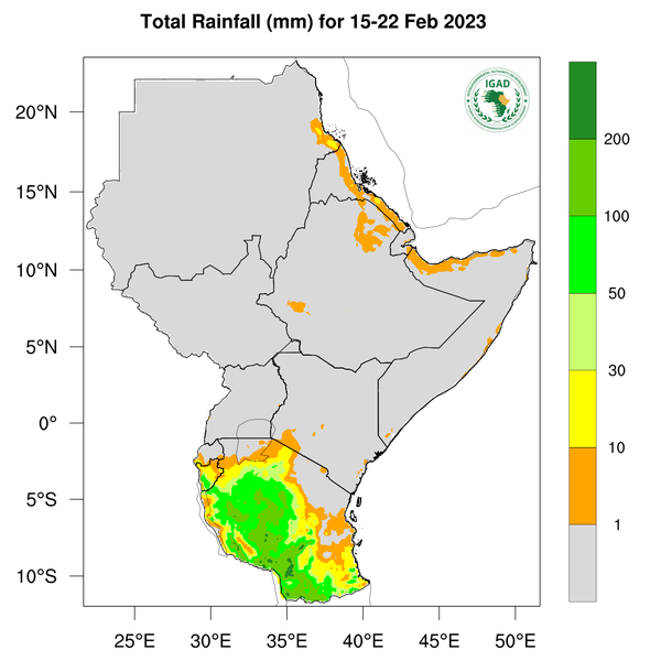 Rainfall forecast