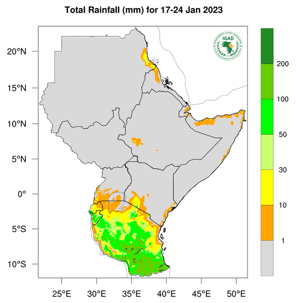 Rainfall forecast