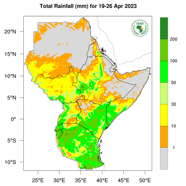 Rainfall forecast