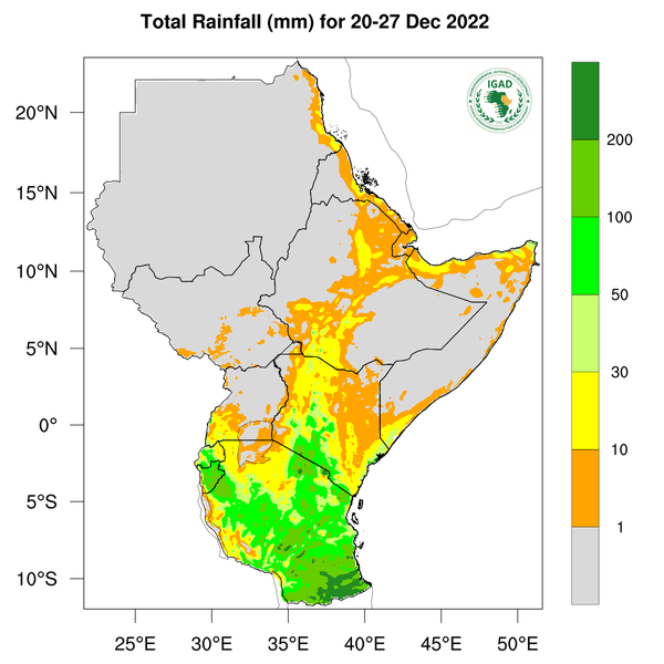 Rainfall forecast