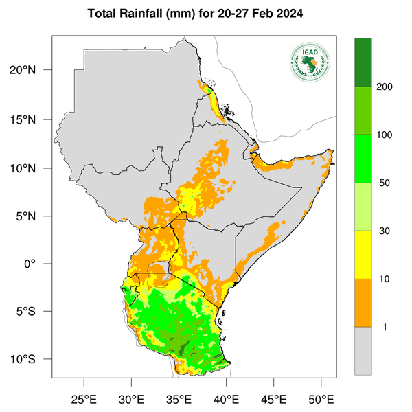 Rainfall forecast