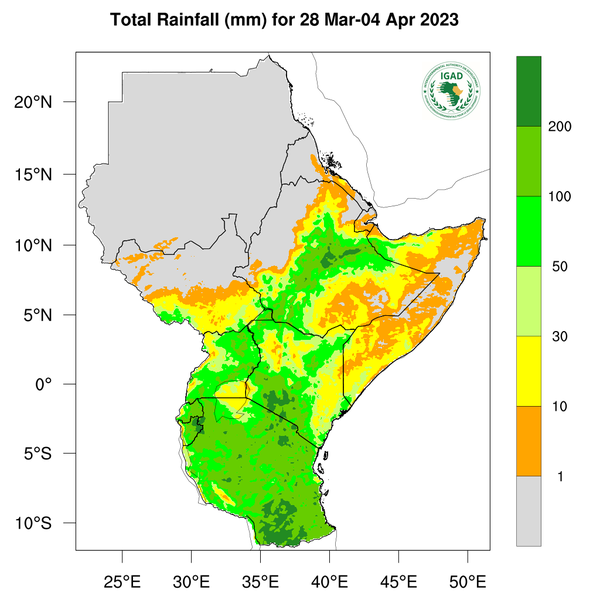 Rainfall forecast