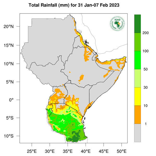 Rainfall forecast
