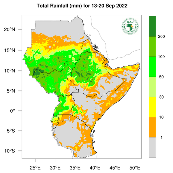 Rainfall forecast