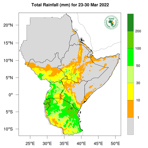 Rainfall forecast
