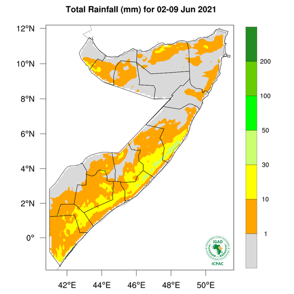 Heavy rainfall