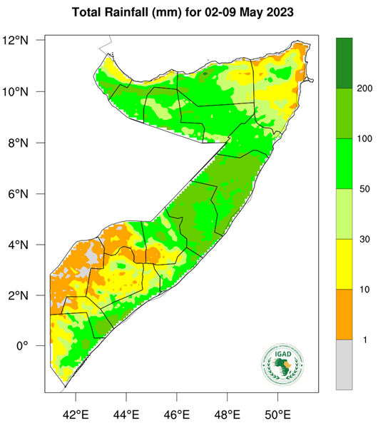 Rainfall forecast