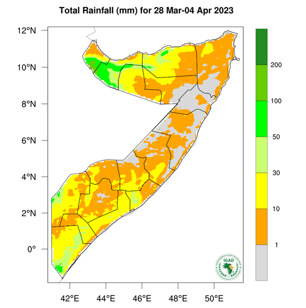 Rainfall forecast