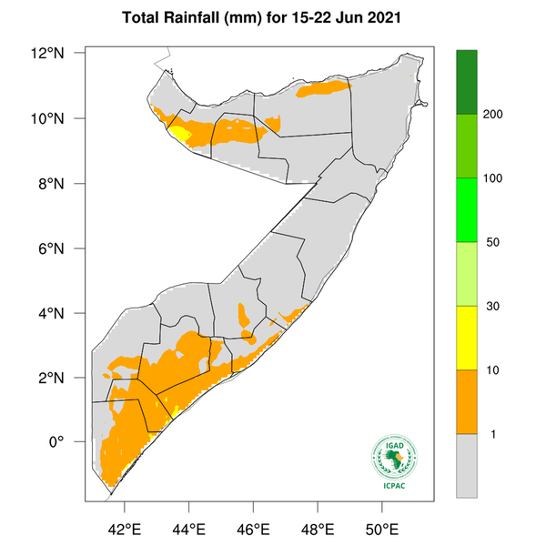 Heavy rainfall