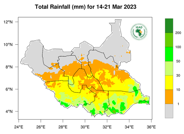 Rainfall forecast