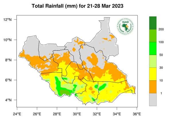 Rainfall forecast
