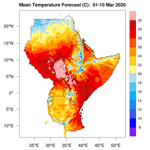 Temperature forecast