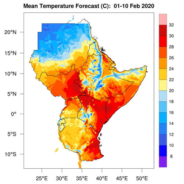 Temperature forecast