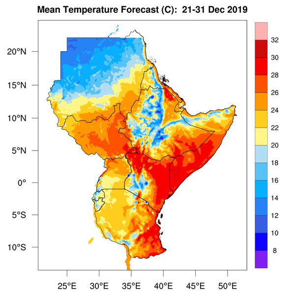Temperature forecast