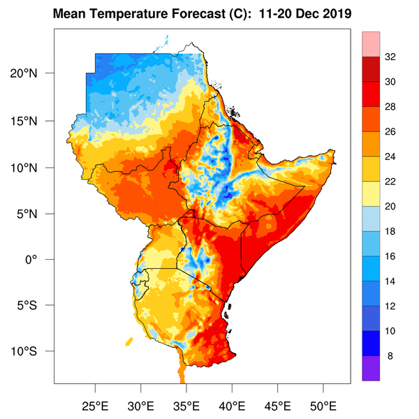 Temperature forecast