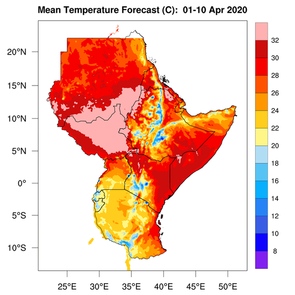 Temperature forecast