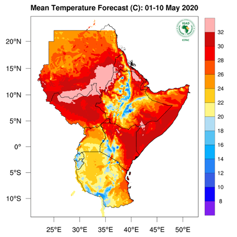 Temperature forecast