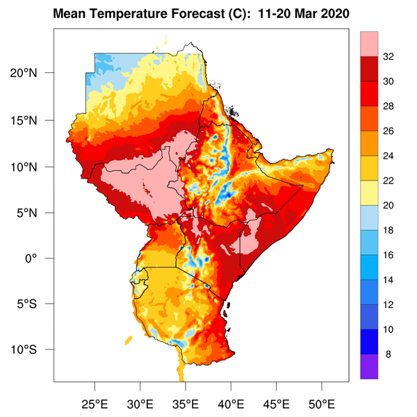 Temperature forecast