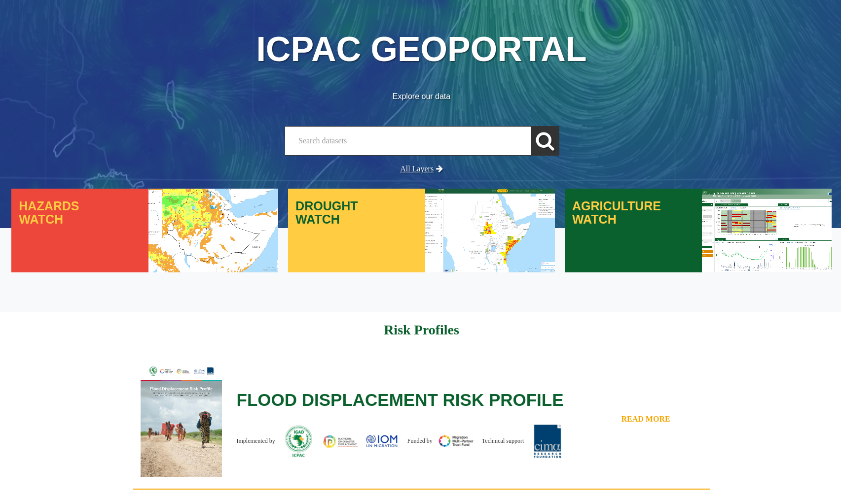 ICPAC Geoportal
